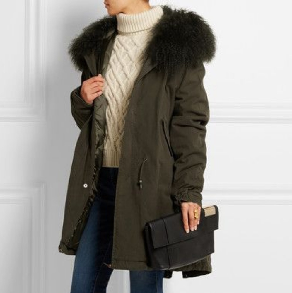 Mr & Mrs Itally long parka